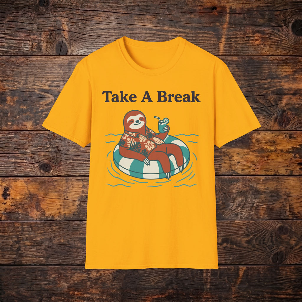 Take A Break Sloth T-Shirt