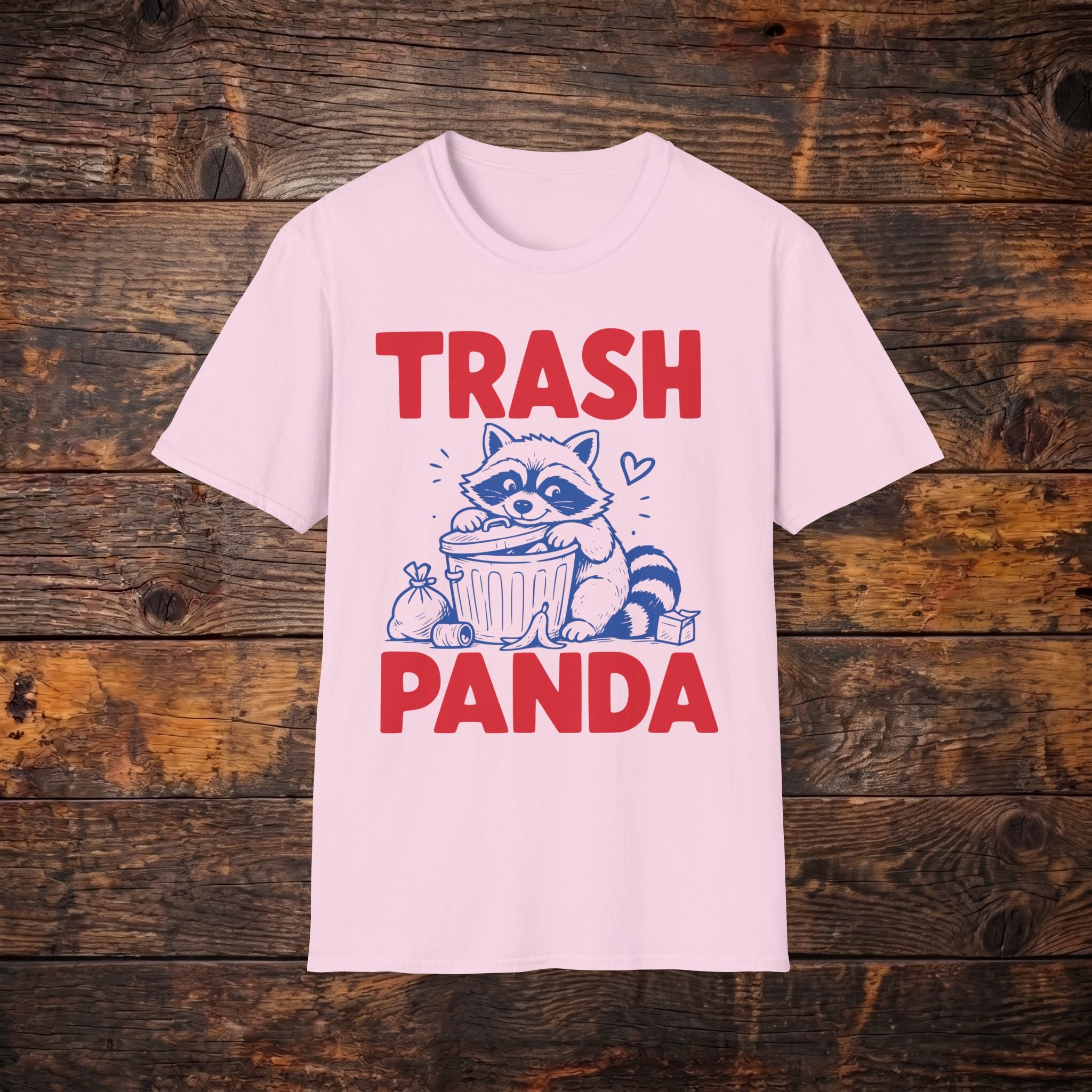 Trash Panda T-Shirt — Cute Raccoon Graphic Tee