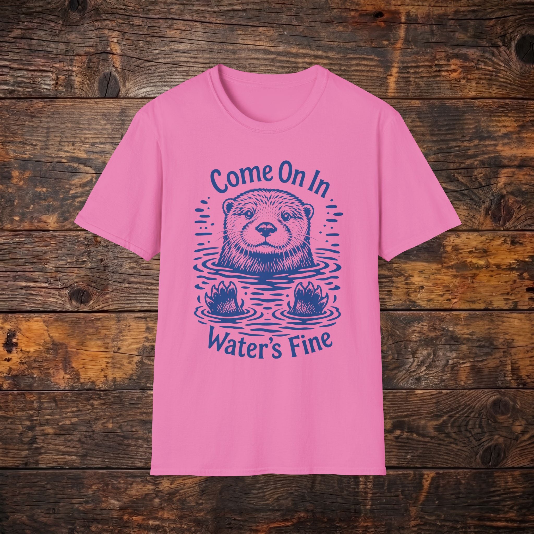 Come On In Waters Fine - Cute Lake Vibes Tee