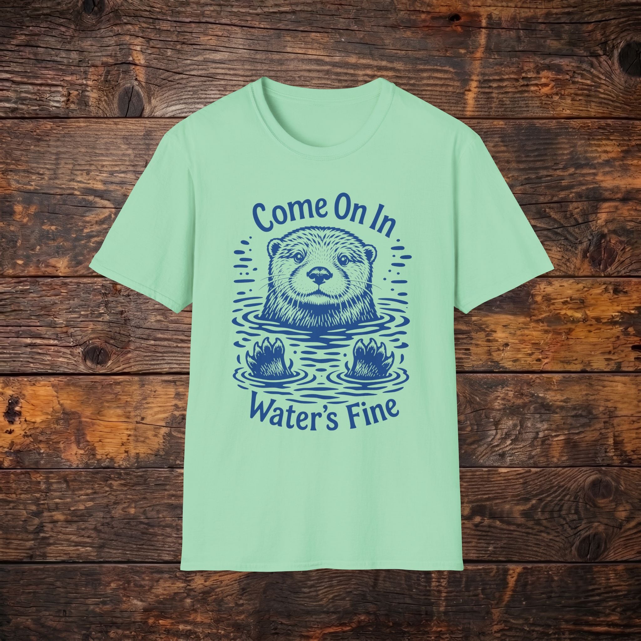 Come On In Waters Fine - Cute Lake Vibes Tee