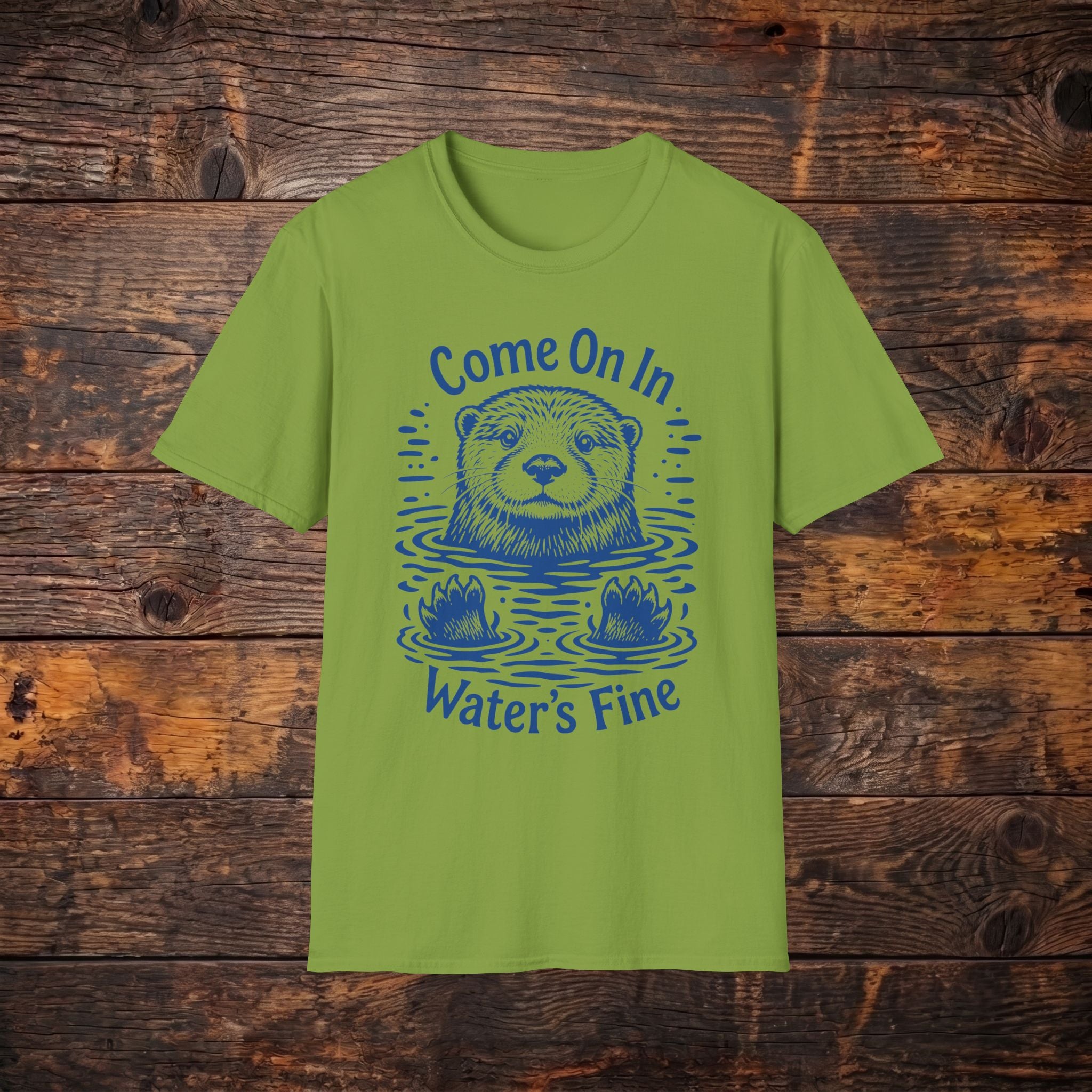 Come On In Waters Fine - Cute Lake Vibes Tee