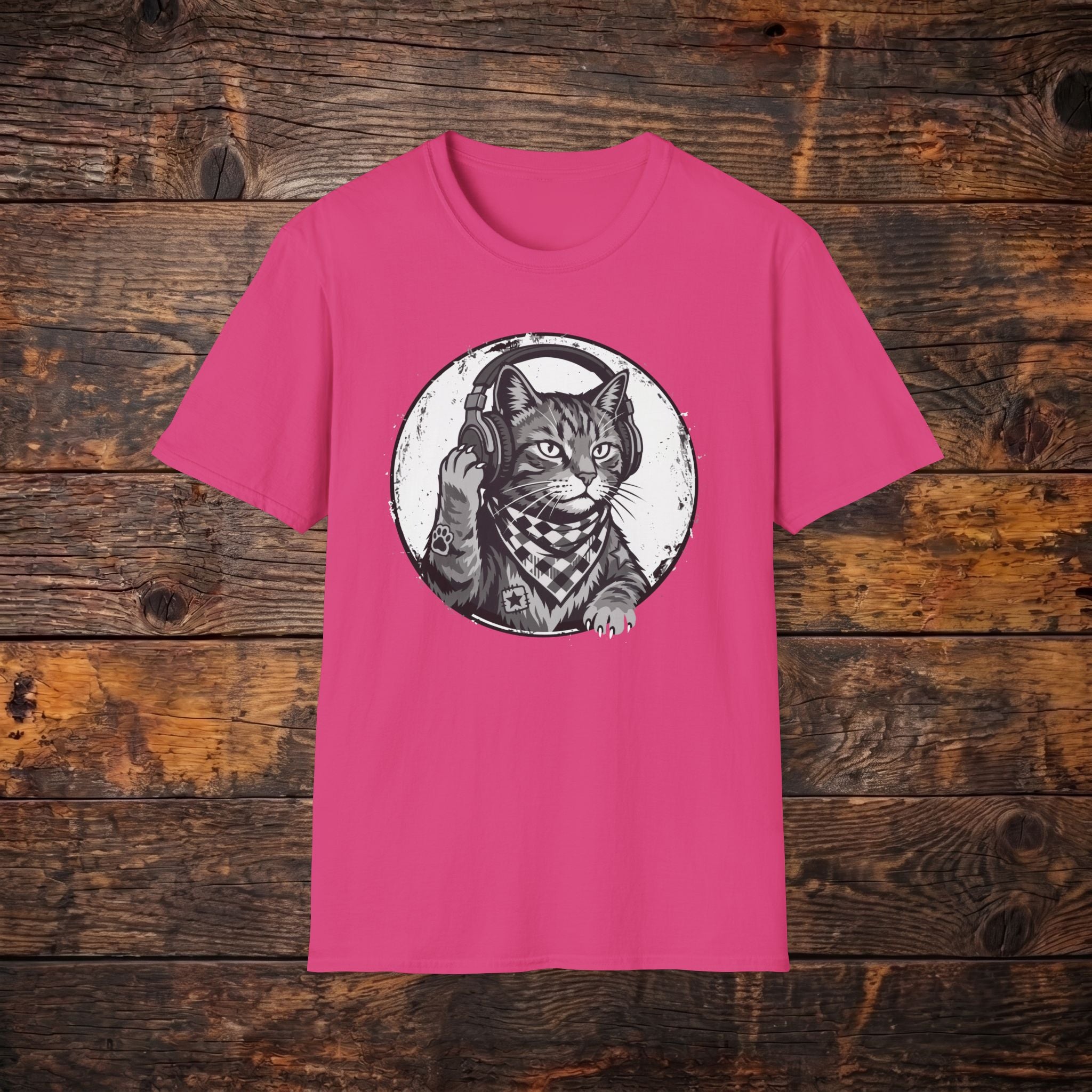 Cat DJ T-Shirt