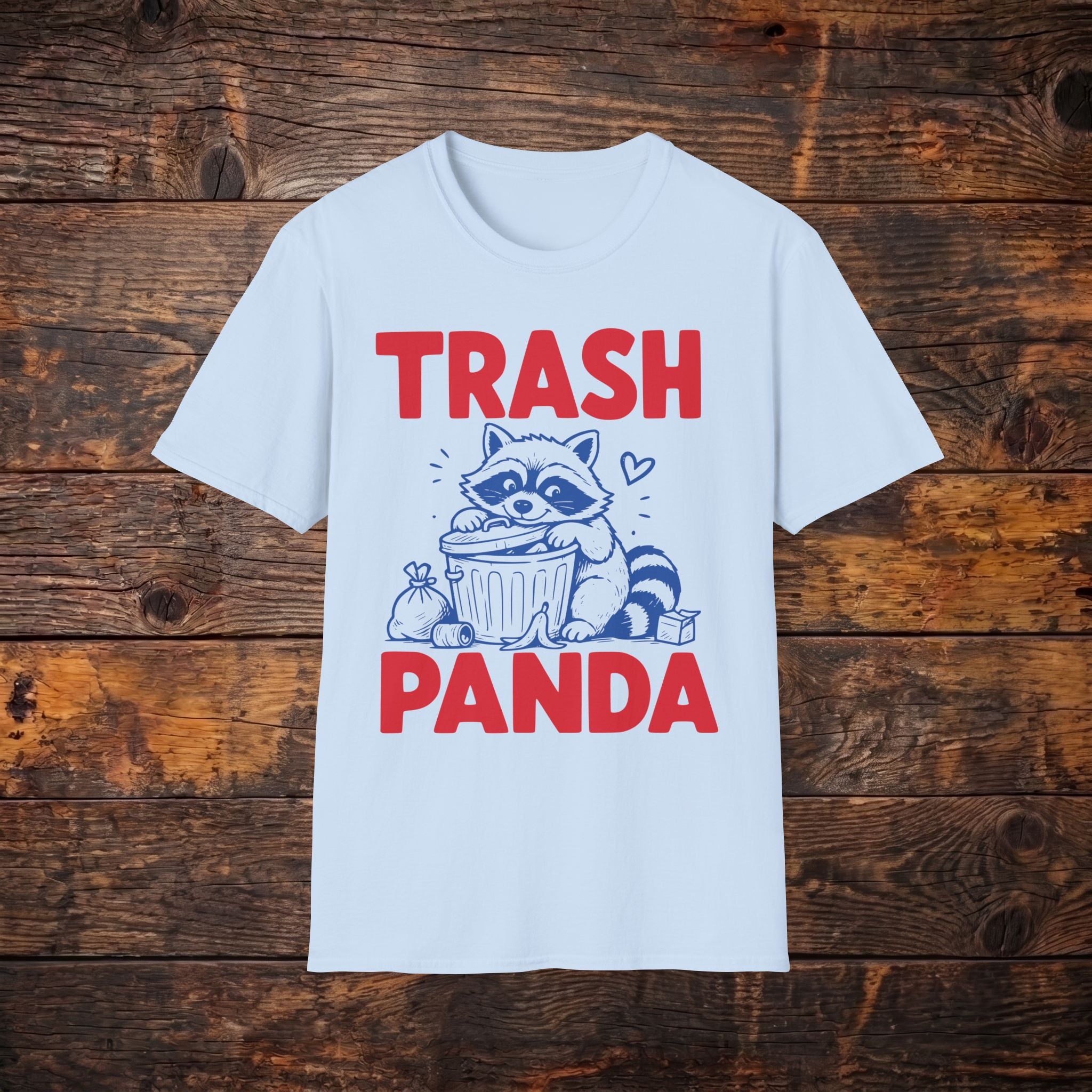 Trash Panda T-Shirt — Cute Raccoon Graphic Tee