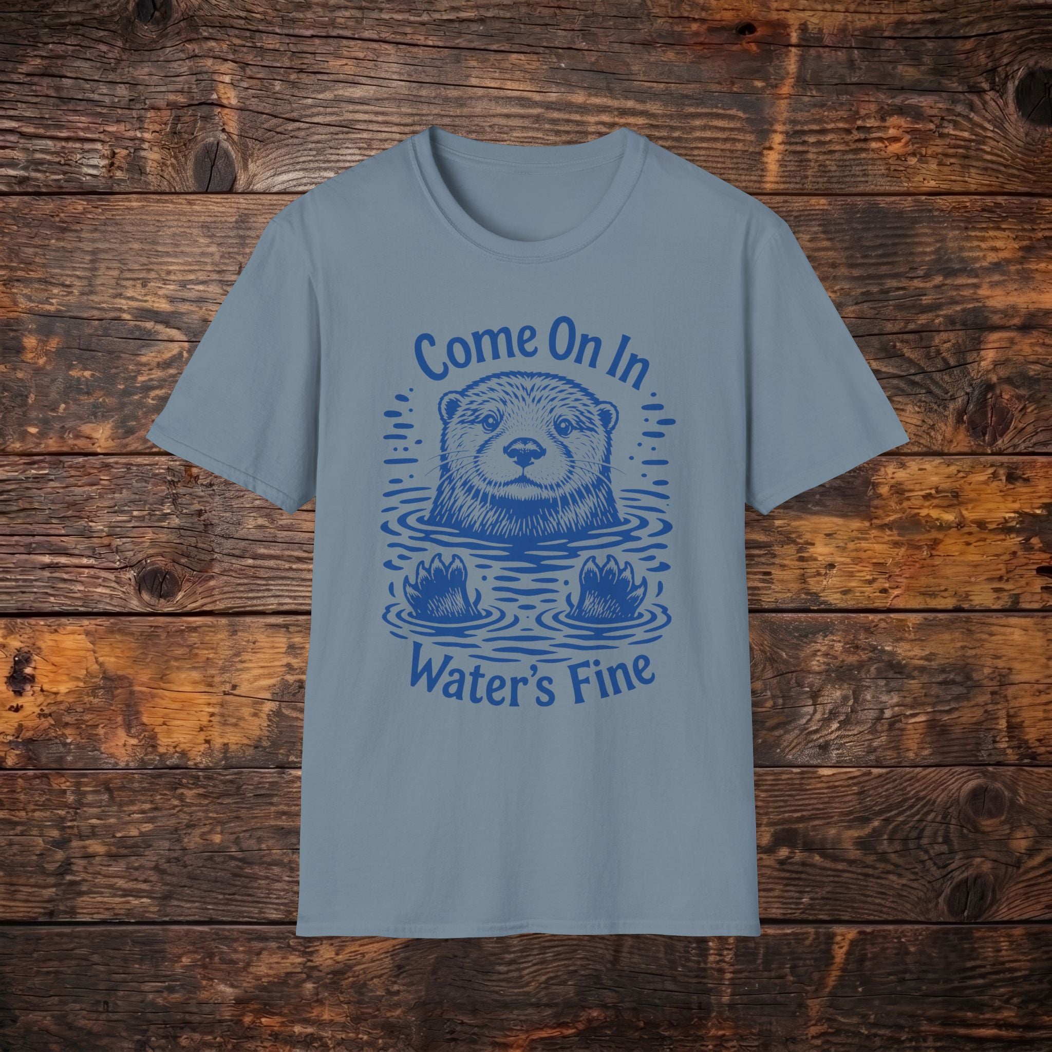 Come On In Waters Fine - Cute Lake Vibes Tee