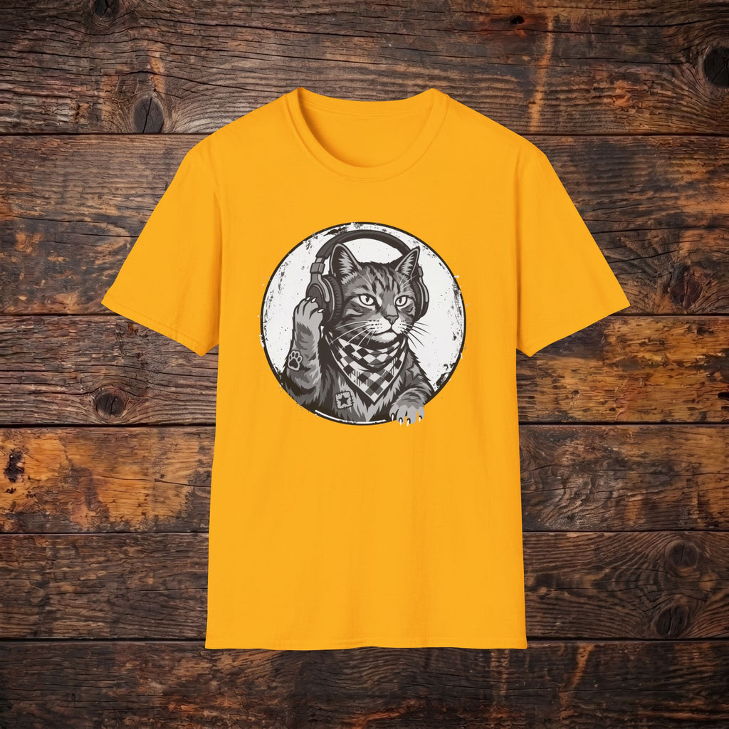 Cat DJ T-Shirt