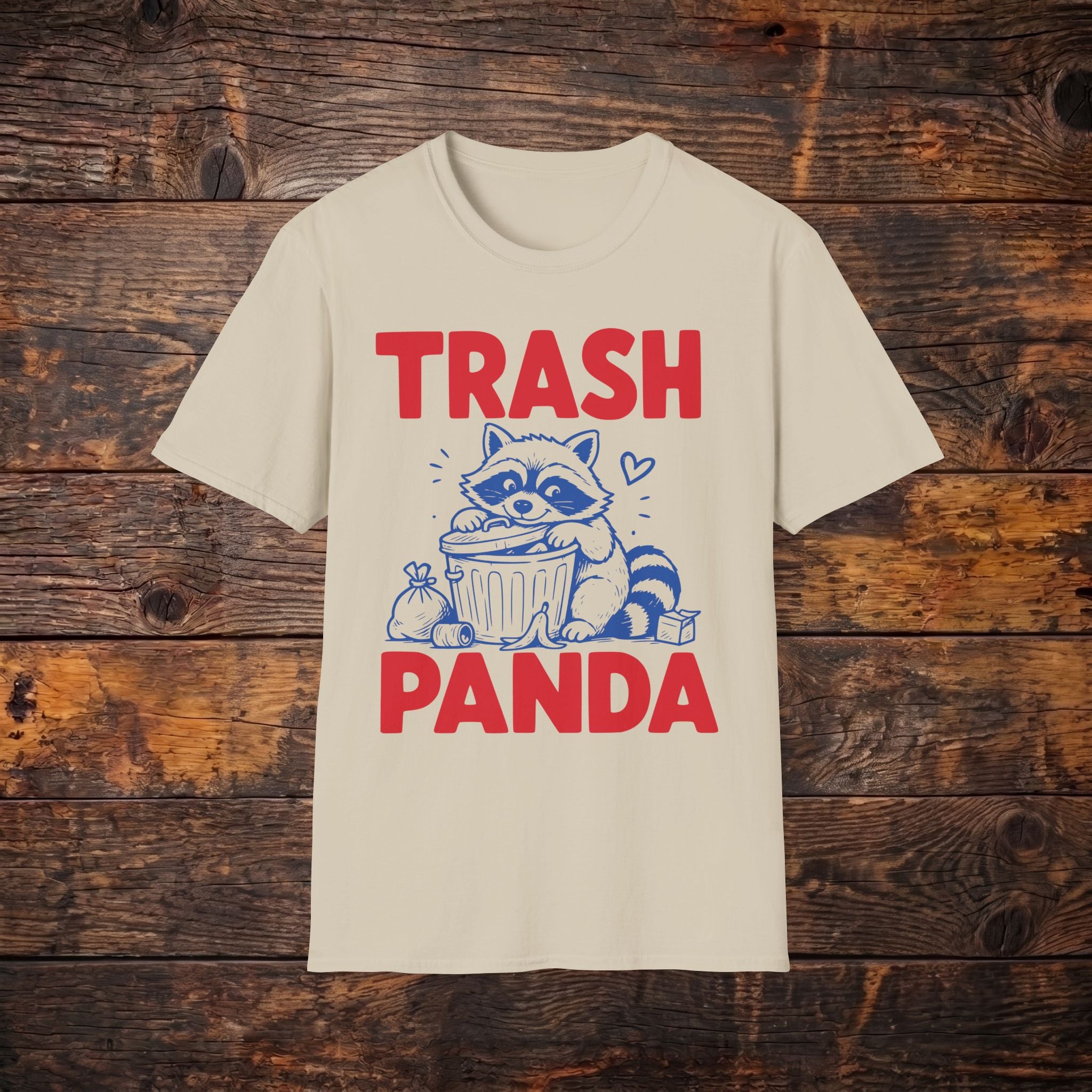 Trash Panda T-Shirt — Cute Raccoon Graphic Tee