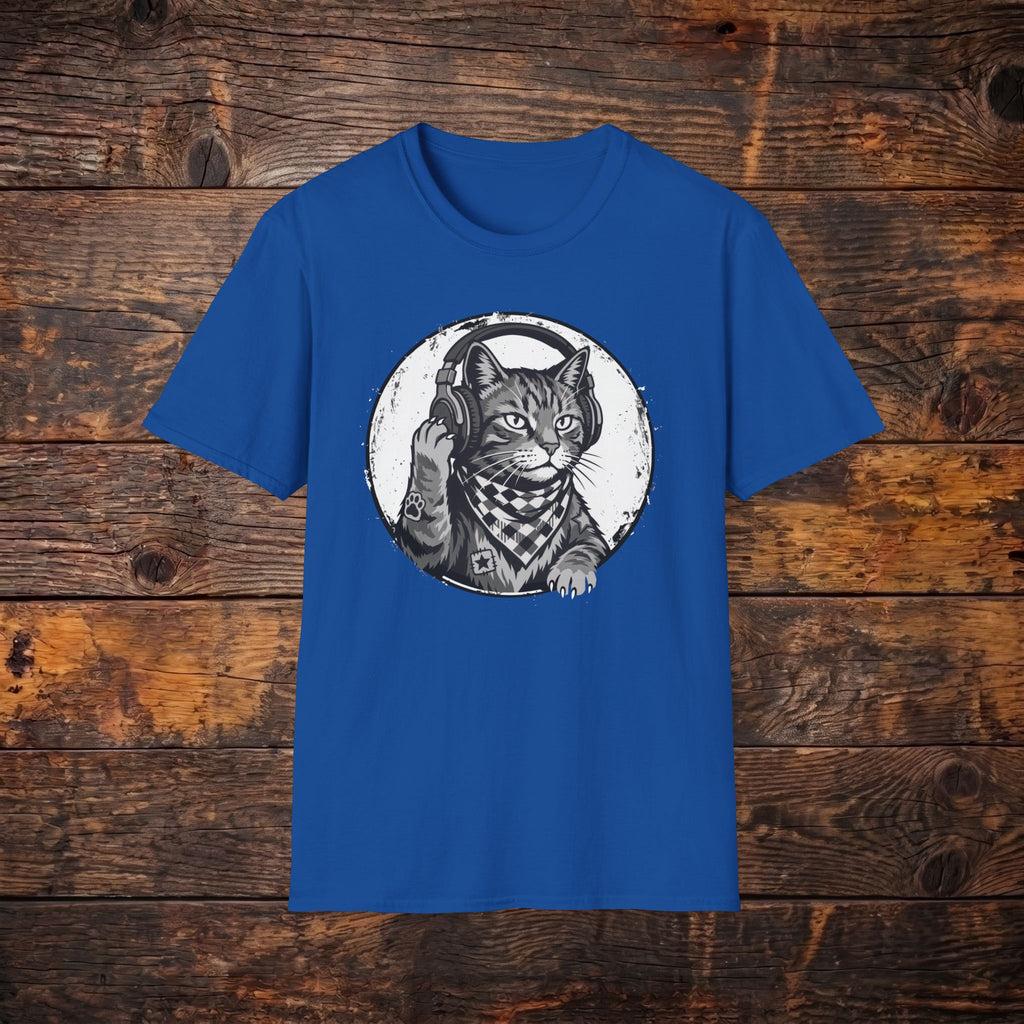 Cat DJ T-Shirt