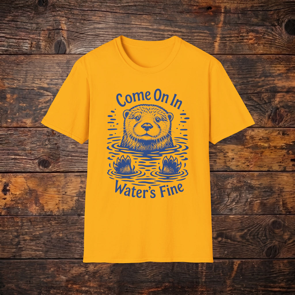 Come On In Waters Fine - Cute Lake Vibes Tee