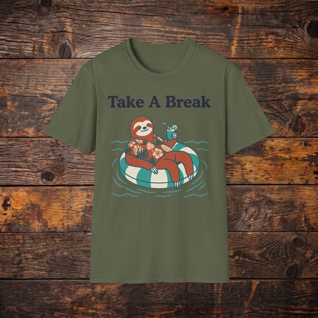 Take A Break Sloth T-Shirt