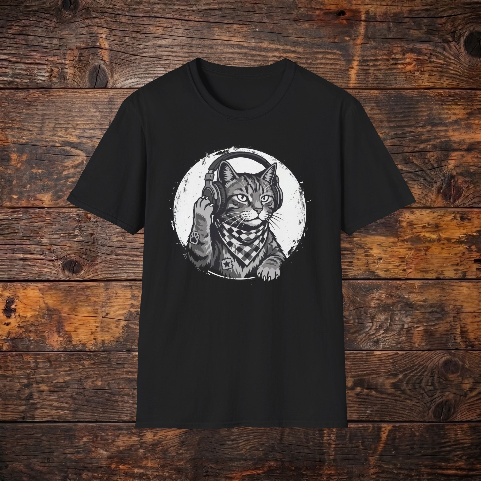 Cat DJ T-Shirt