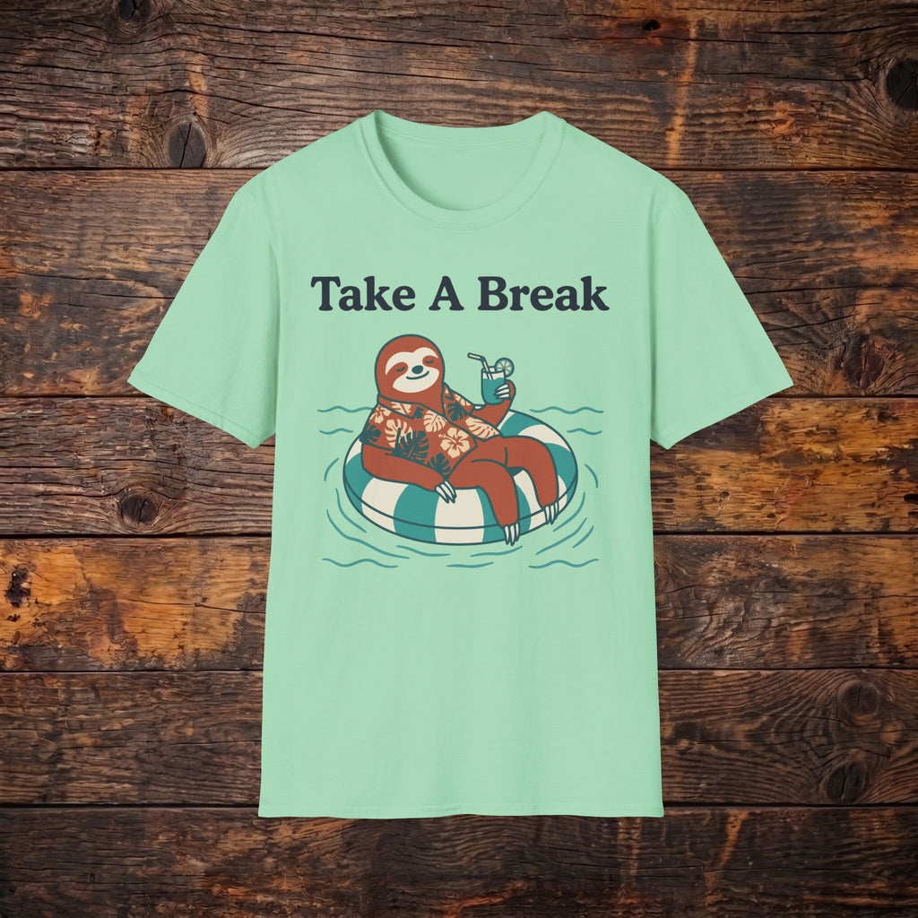 Take A Break Sloth T-Shirt