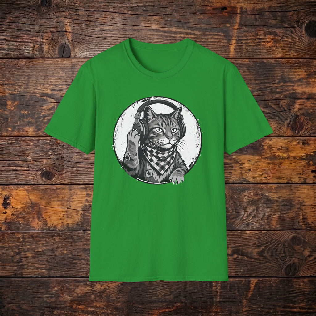 Cat DJ T-Shirt